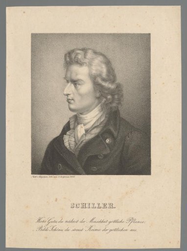 Portrait of Friedrich von Schiller