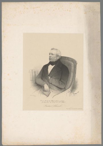 Portrait of Gustav Schwab