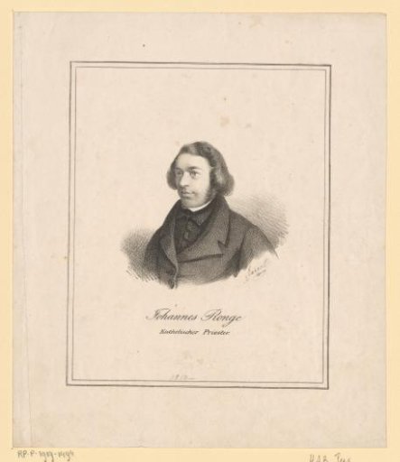 Portrait of Johannes Ronge