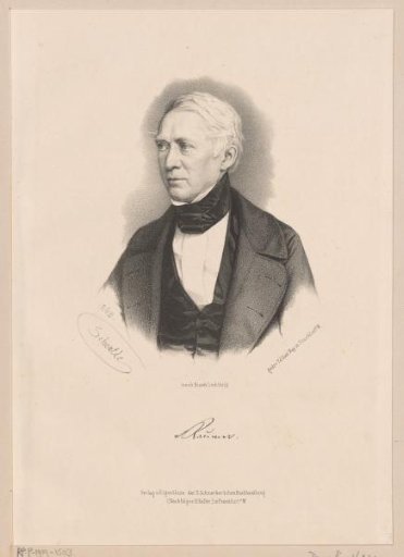 Portrait of Friedrich von Raumer