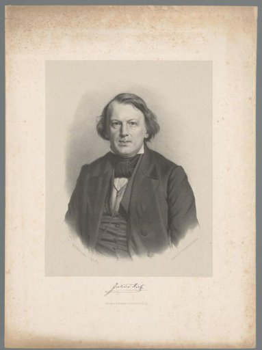 Portrait of Julius Rietz