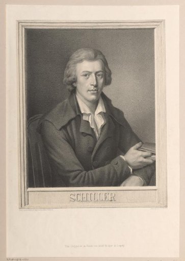 Portrait of Friedrich von Schiller