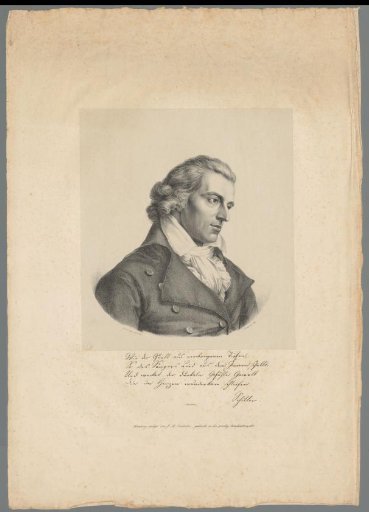 Portrait of Friedrich von Schiller