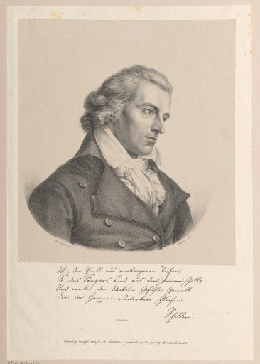 Portrait of Friedrich von Schiller