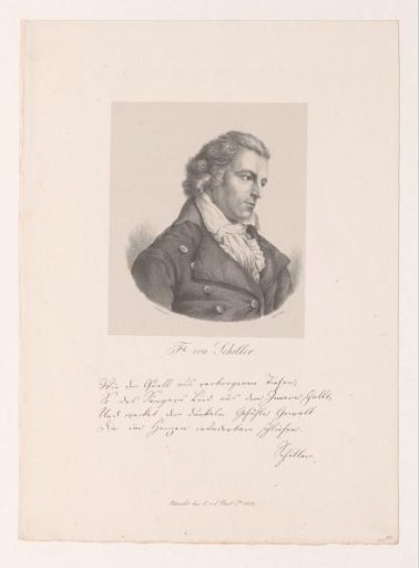 Portrait of Friedrich von Schiller