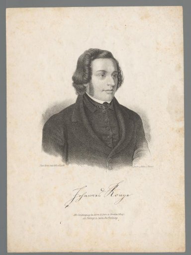 Portrait of Johannes Ronge