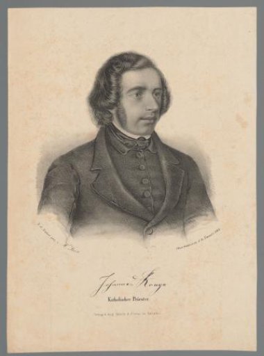 Portrait of Johannes Ronge