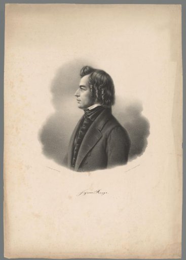 Portrait of Johannes Ronge