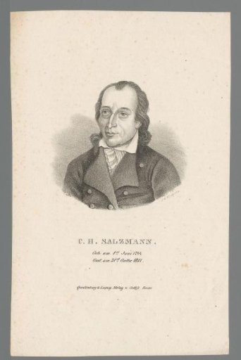 Portrait of Christian Gotthilf Salzmann
