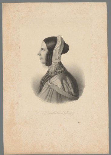 Portrait of Caroline Ridderstolpe