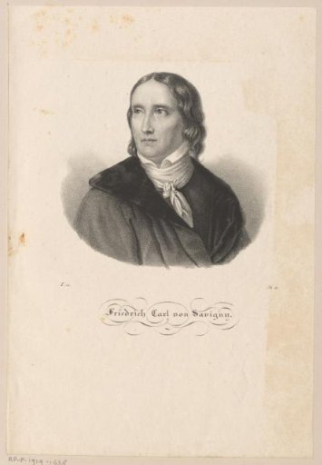 Portrait of Friedrich Carl von Savigny