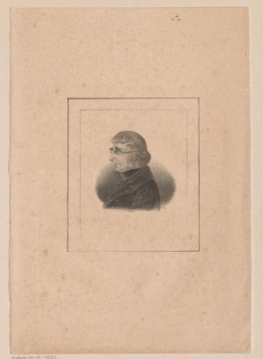 Portrait of an unknown man with spectacles