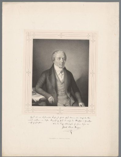 Portrait of Jakob Robert Steiger