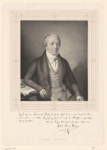 Portrait of Jakob Robert Steiger