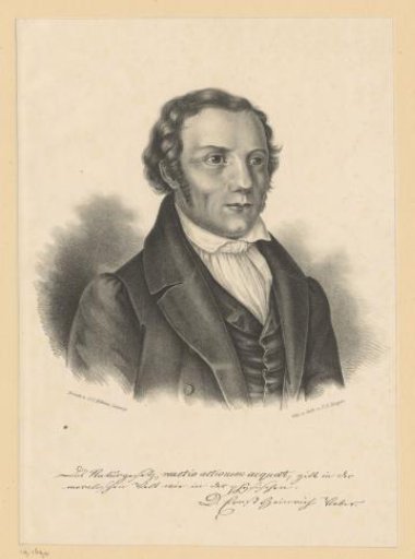 Portrait of Ernst Heinrich Weber