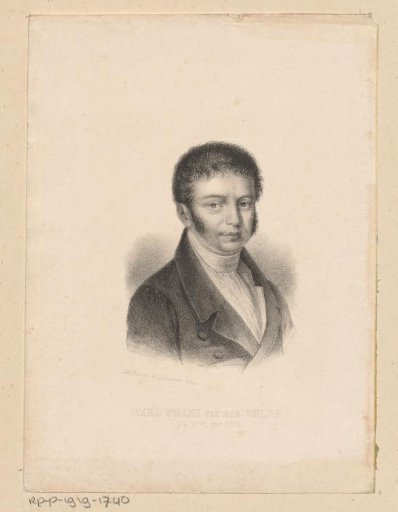 Portrait of Carl Franz van der Velde