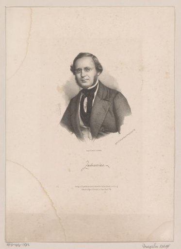 Portrait of Heinrich Albert Zachariä