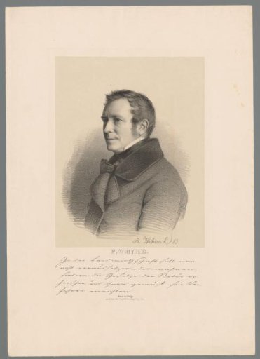 Portrait of F. Weyhe
