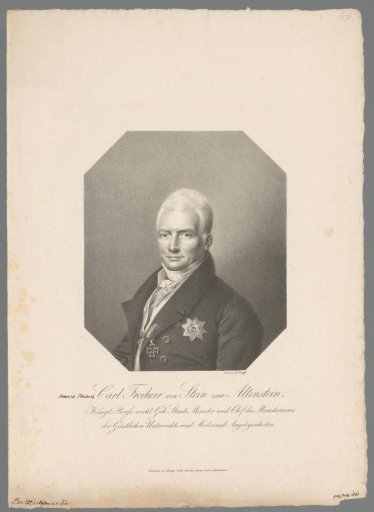 Portrait of Karl vom Stein zum Altenstein