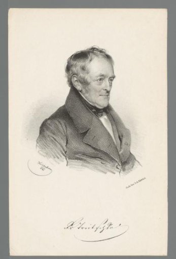 Portrait of Georg Friedrich Treitschke