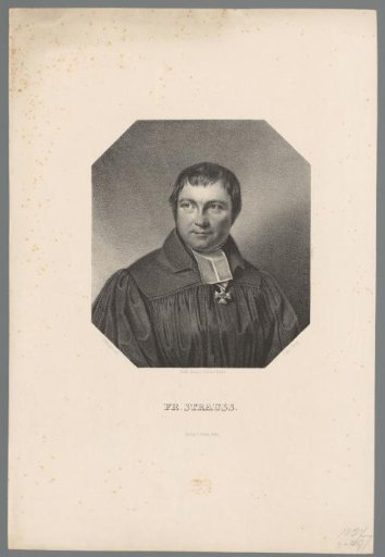 Portrait of Friedrich Strauss