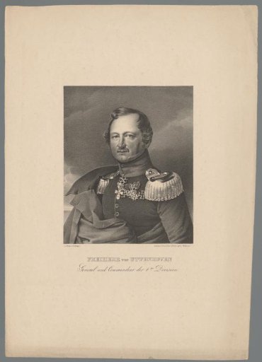 Portrait of Karl Friedrich Ludwig Georg von Uttenhoven