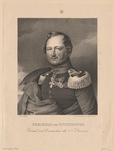 Portrait of Karl Friedrich Ludwig Georg von Uttenhoven