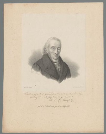 Portrait of Christian Ludwig Stieglitz