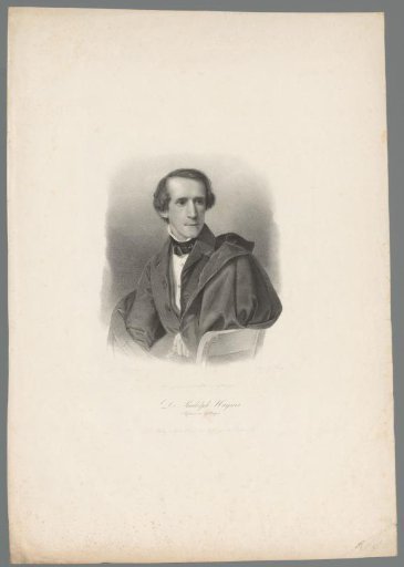 Portrait of Rudolf Wagner