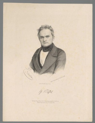 Portrait of Gottlob Tafel
