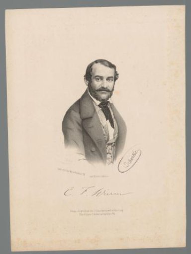 Portrait of Christian Friedrich Wurm