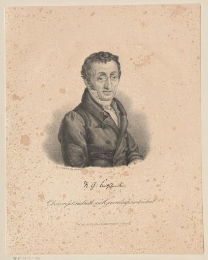 Portrait of Karl Gottlieb Bretschneider