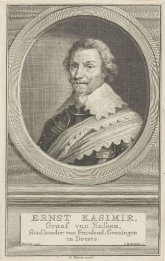 Portrait of Ernst Casimir, Count of Nassau-Dietz