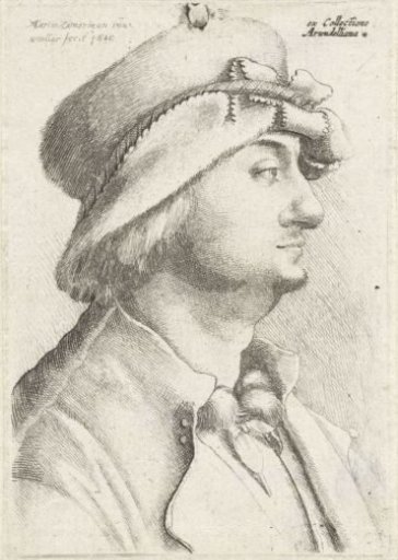 Portrait of a man with a felt hat