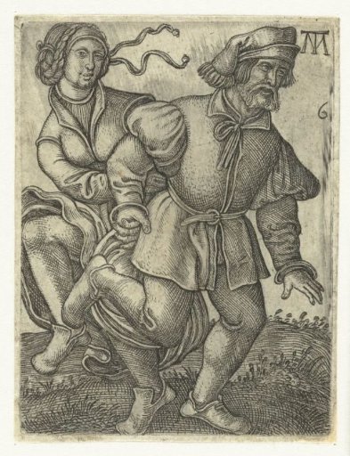 Dancing Peasant Couple