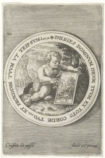 Putto with Tablet