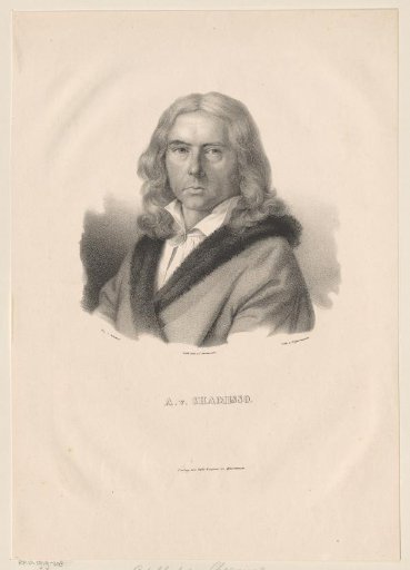 Portrait of Adelbert von Chamisso