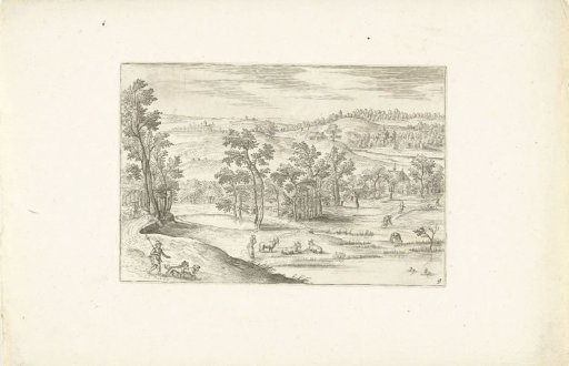 Landscape with a meadow