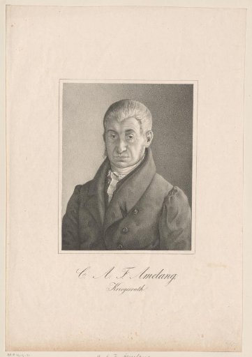 Portrait of Carl August Friedrich Amelang