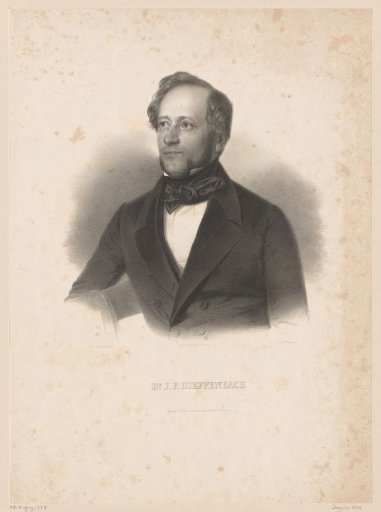 Portrait of Johann Friedrich Dieffenbach