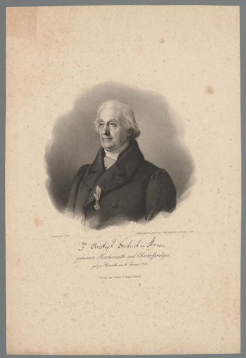 Portrait of Christoph Friedrich von Ammon