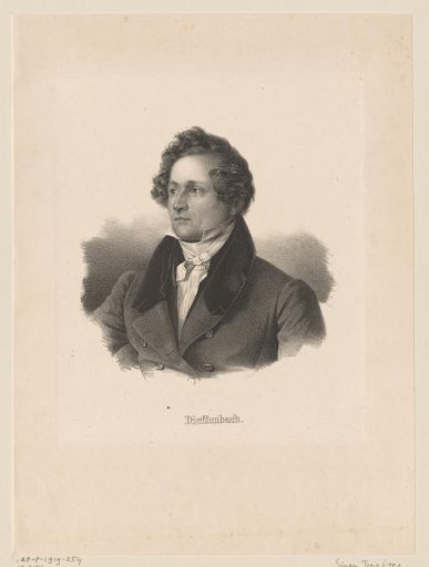 Portrait of Johann Friedrich Dieffenbach