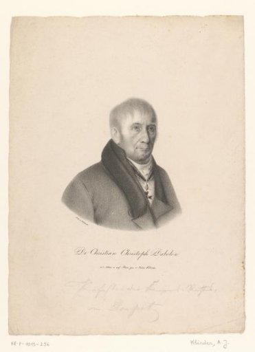 Portrait of Christian Christoph von Dabelow