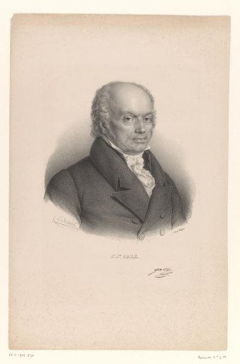 Portrait of the physician and anatomist Franz Joseph Gall