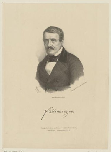 Portrait of Jakob Philipp Fallmerayer