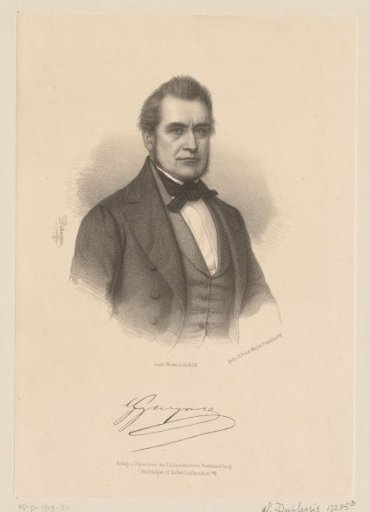 Portrait of Heinrich von Gagern