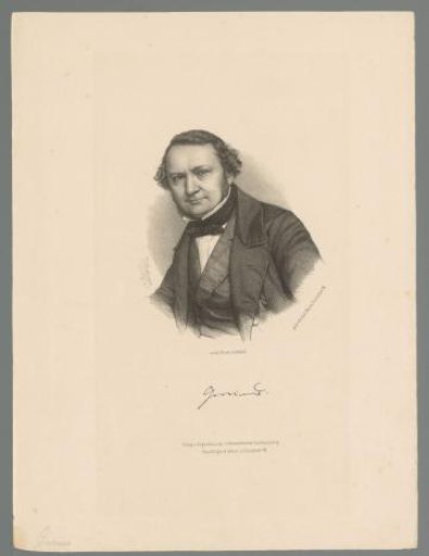Portrait of Georg Gottfried Gervinus