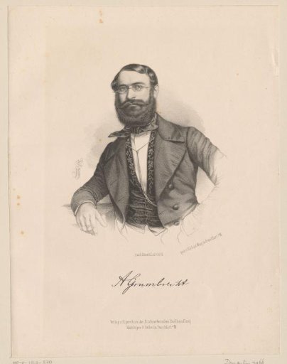 Portrait of August Grumbrecht