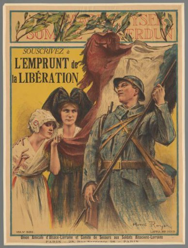 Subscribe to the Liberation Loan. Friendly Union of Alsace-Lorraine and Relief Committee (...)