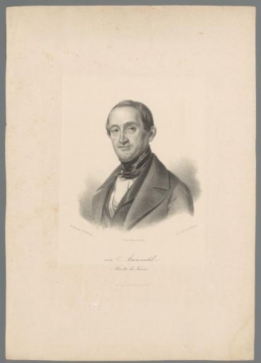 Portrait of Alfred von Auerswald